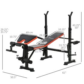 Adjustable Weight Bench for Weight Lifting And Strength Training Multi-Position Fitness Equipment for Home Gym