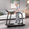 2.5 HP Walking Treadmill with Long Handrails for Seniors