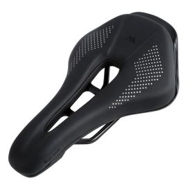 Bicycle seat mountain bike road bike (Option: black)