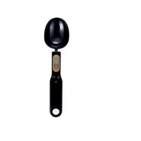 Kitchen Scale Measuring Spoon Scale Compact Food Weighing Scale For Dry And Wet Ingredients (Option: black)
