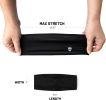 Workout Headbands for Men & Women-Comfortable Sweat Absorbing Band to Keep Hair Back During Running Sports Gym Cycling and Outdoor Activities